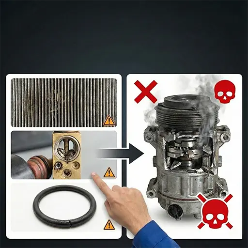 Komponen Kecil yang Sering Diabaikan Namun Bisa Menghancurkan Kompresor