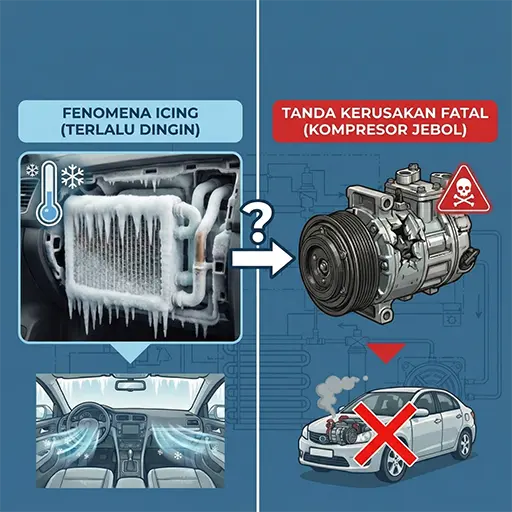 Mengapa AC Terlalu Dingin Justru Tanda Adanya Kerusakan Fatal