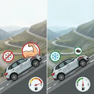 Mitos Mematikan AC Saat Menanjak