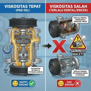 Mengapa Salah Viskositas Bisa Membuat Sistem AC Jamming